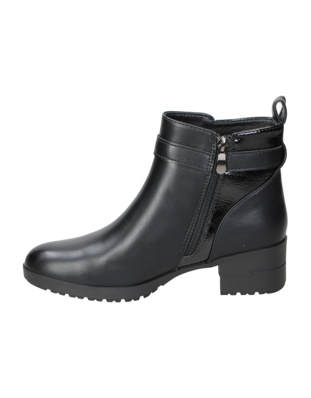 Botines con tacón HISPAFLEX 2543 en negro