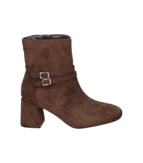 Botines de tacón BUONAROTTI s5528 marrones
