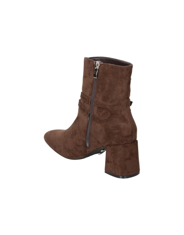 Botines de tacón BUONAROTTI s5528 marrones