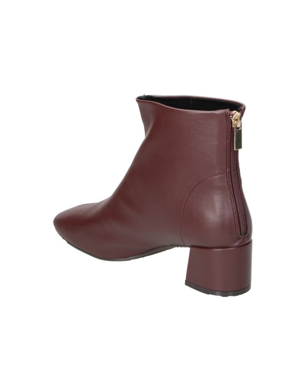 Botines de tacón SKYDIVA Classy en burdeos