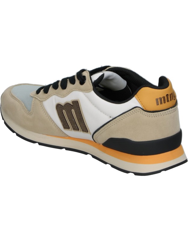Sneakers Casual Mustang Joggo Classic blancas con detalles