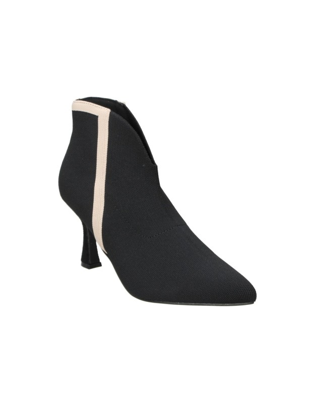 Botines de tacón elegantes BUONAROTTI a5434 en negro