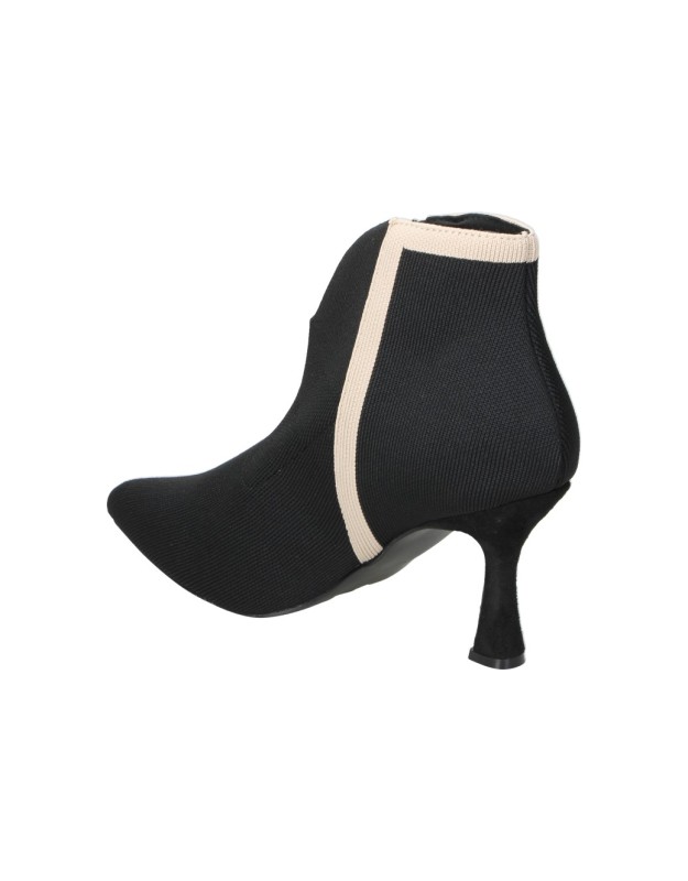 Botines de tacón elegantes BUONAROTTI a5434 en negro
