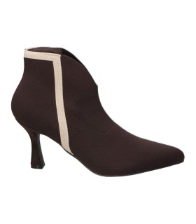 Botines de tacón elegantes BUONAROTTI a5434 en marrón
