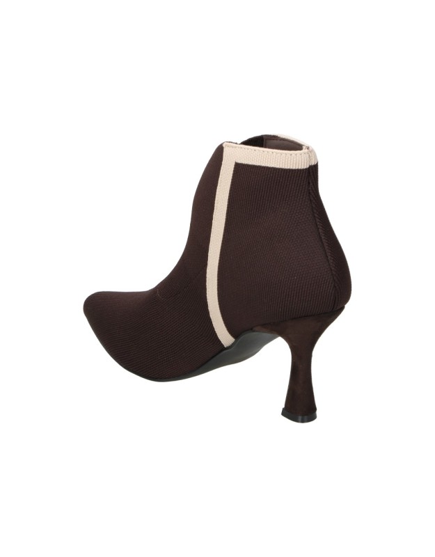Botines de tacón elegantes BUONAROTTI a5434 en marrón