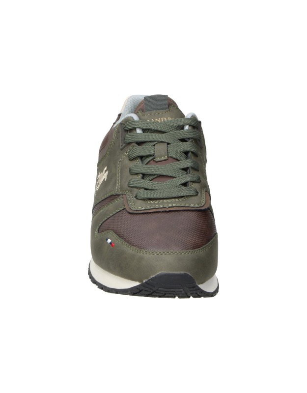 Zapatillas casual verdes U.S. GRAND POLO gpm523100