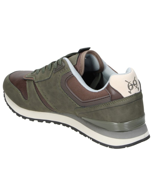 Zapatillas casual verdes U.S. GRAND POLO gpm523100