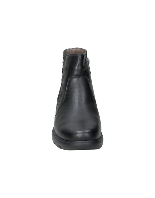 Botines de piel negros CALZAZUL-FLEX 4030