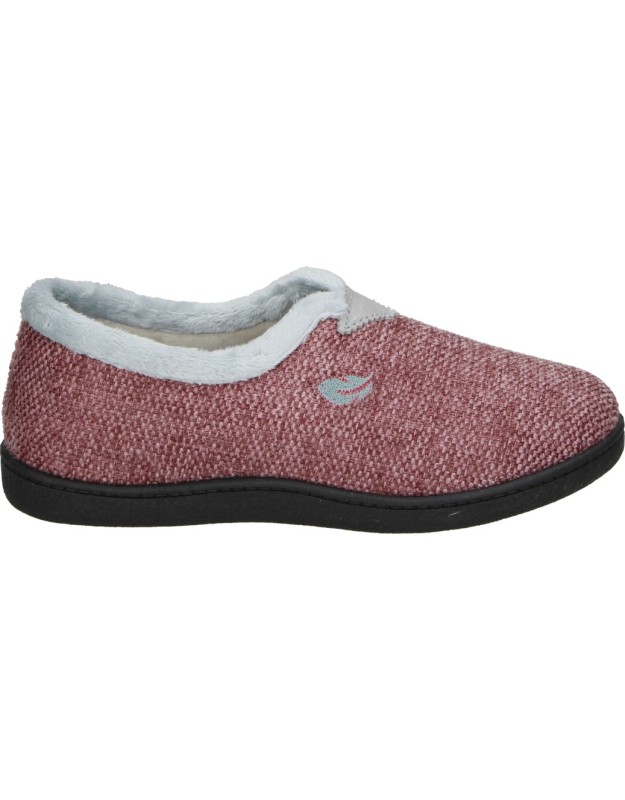 Pantuflas cerradas burdeos CALZADOS ROAL R12014