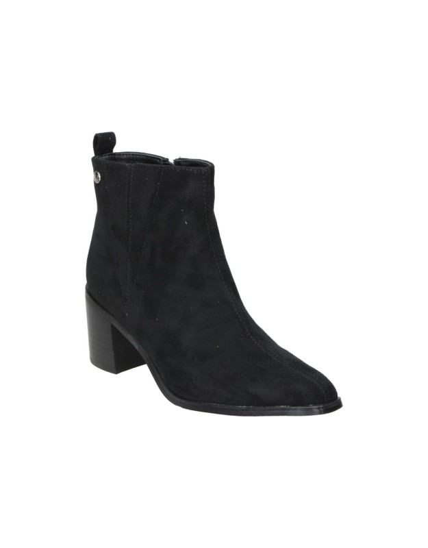 Botines con tacón ISTERIA 575 en negro para mujer