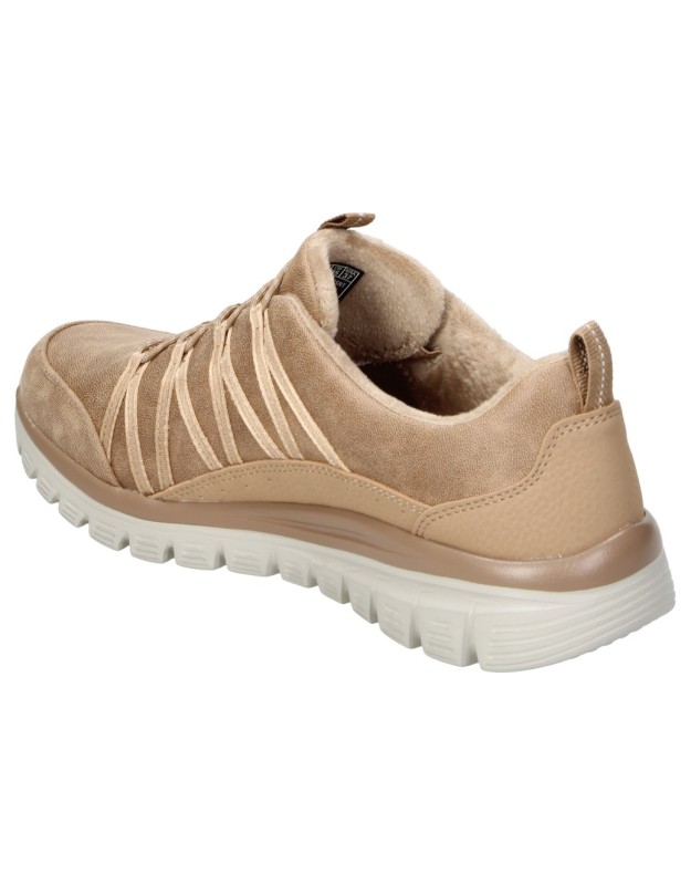 Deportivas Skechers Graceful Cozy Hug en color cuero