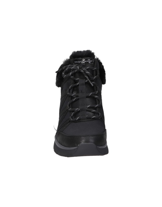 Botines Skechers Slip-ins: Graceful Cozy Strolls negros para mujer