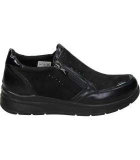 Zapato negro con cuña AMARPIES atl29351 para mujer