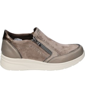 Zapatos con cuña AMARPIES atl29351 en taupe
