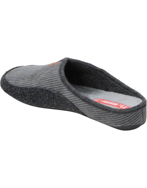 Zapatillas de casa destalonadas NORTEÑAS 19-129 grises