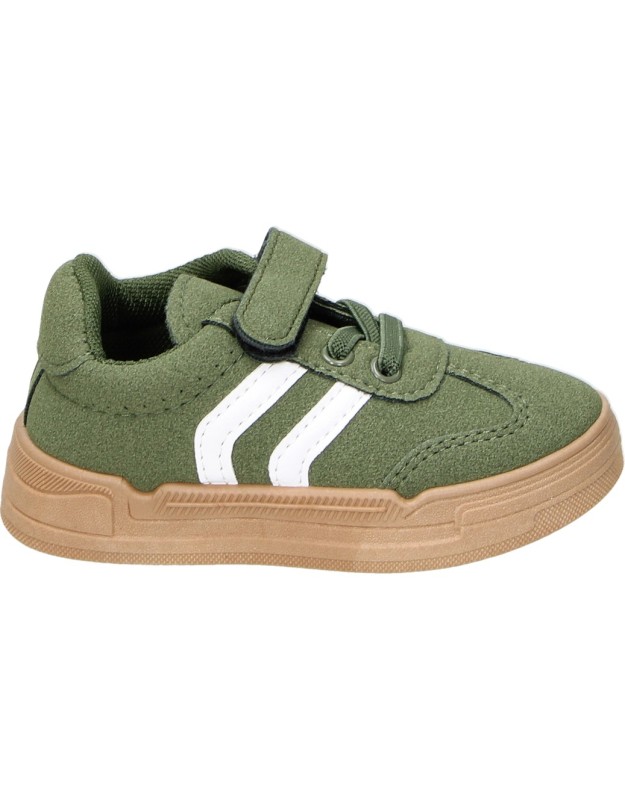 Zapatillas respetuosas ÑAKOS 8017 verdes para niño