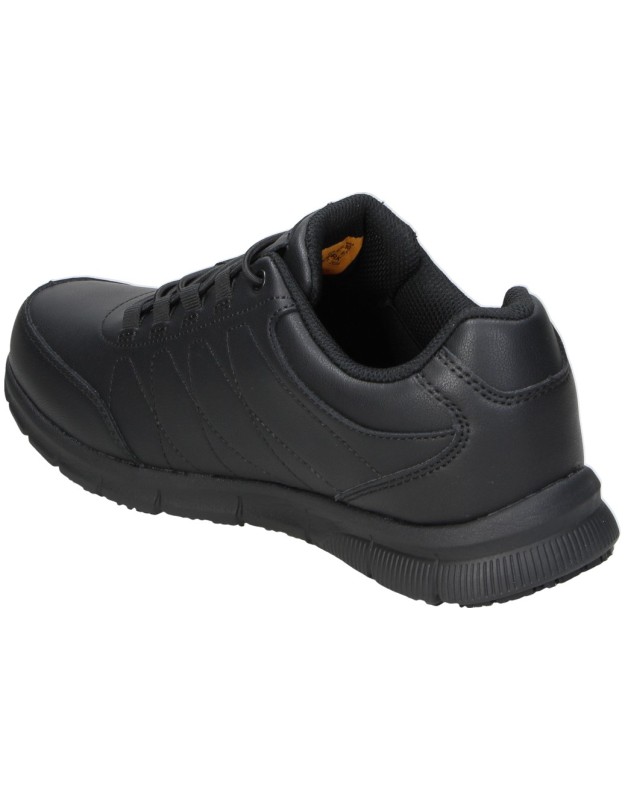 Zapatos de trabajo Skechers Work: Nampa Osil negros para hombre