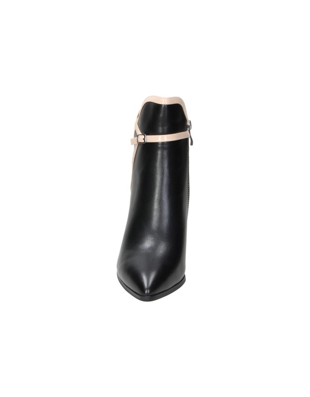 Botines de tacón alto ROCKAWAY 84575a negros para mujer