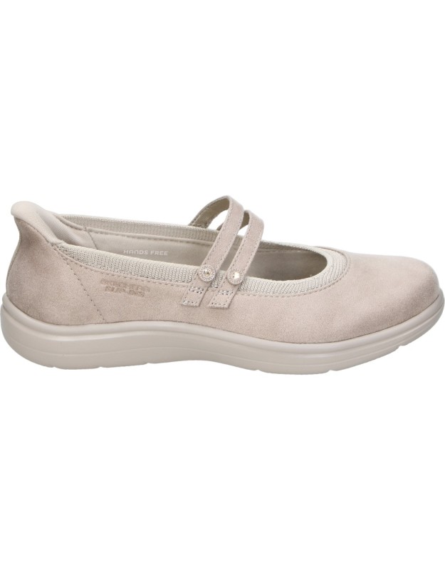zapato skechers slip-ins on-the-go flex radiant mallory en taupe 138416-tpe 41