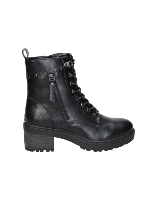 botines de tacon skydiva flex negros para mujer 36