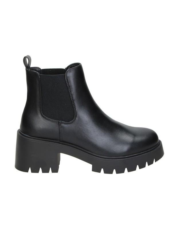 botines de tacon skydiva bet negros para mujer 37