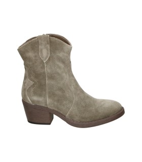Botines cowboy con tacón EVA PARIS 27976 en verde