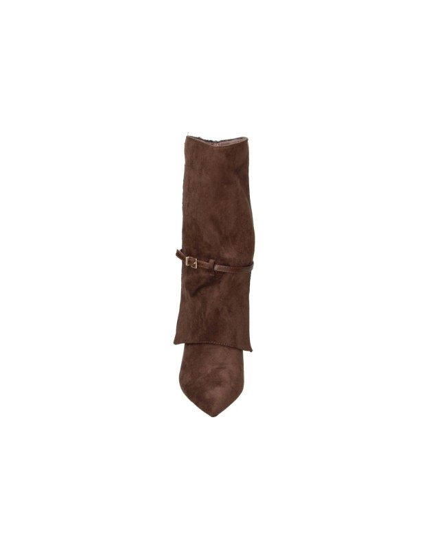 Botines de tacón alto marrones BUONAROTTI s5522 para mujer