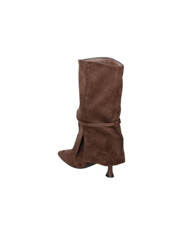 Botines de tacón alto marrones BUONAROTTI s5522 para mujer