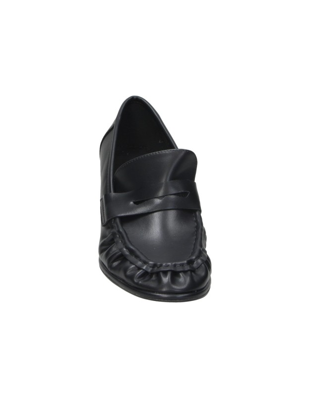 Mocasines de tacón CORINA M5702 negros