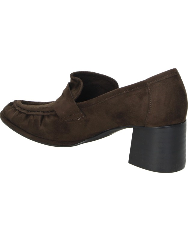 Mocasines de tacón CORINA M5702 en color café