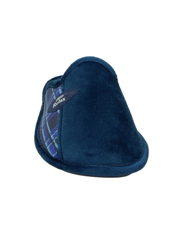 Pantuflas destalonadas COSDAM 1491 azul marinas para hombre