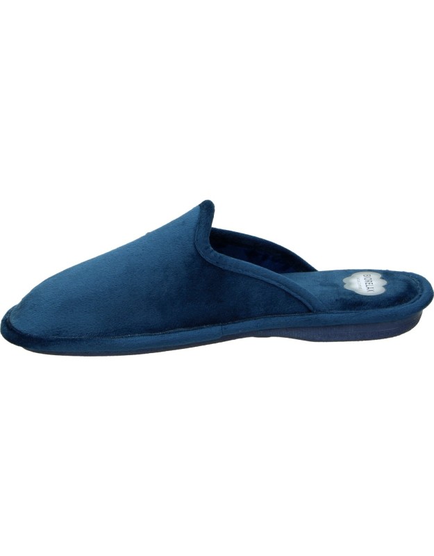 Pantuflas destalonadas COSDAM 1491 azul marinas para hombre