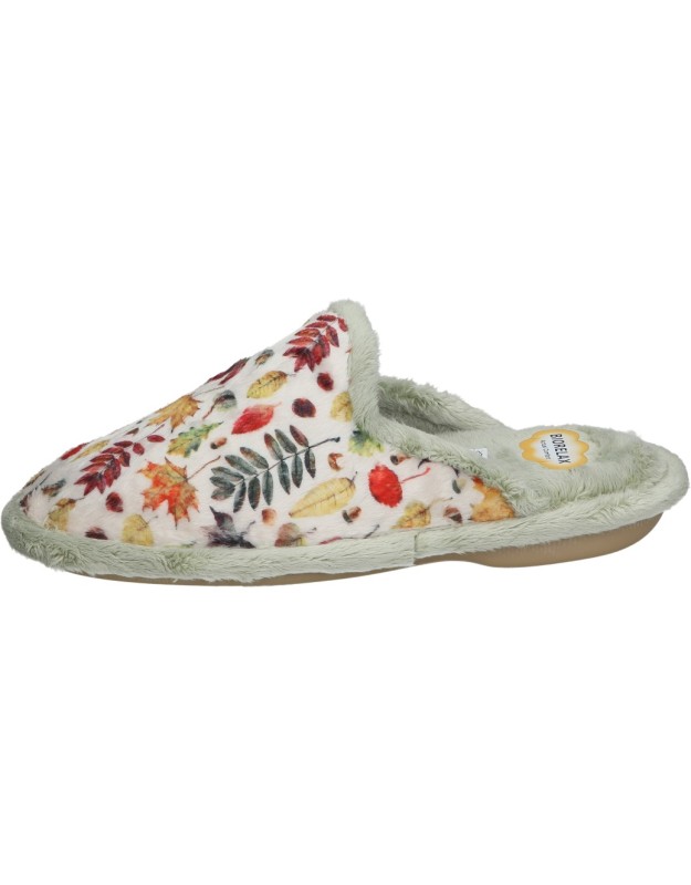 Pantuflas destalonadas biorelax COSDAM 4538 color verde