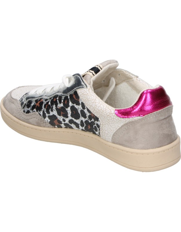 Zapatillas estilosas CORINA m5530 grises con animal print