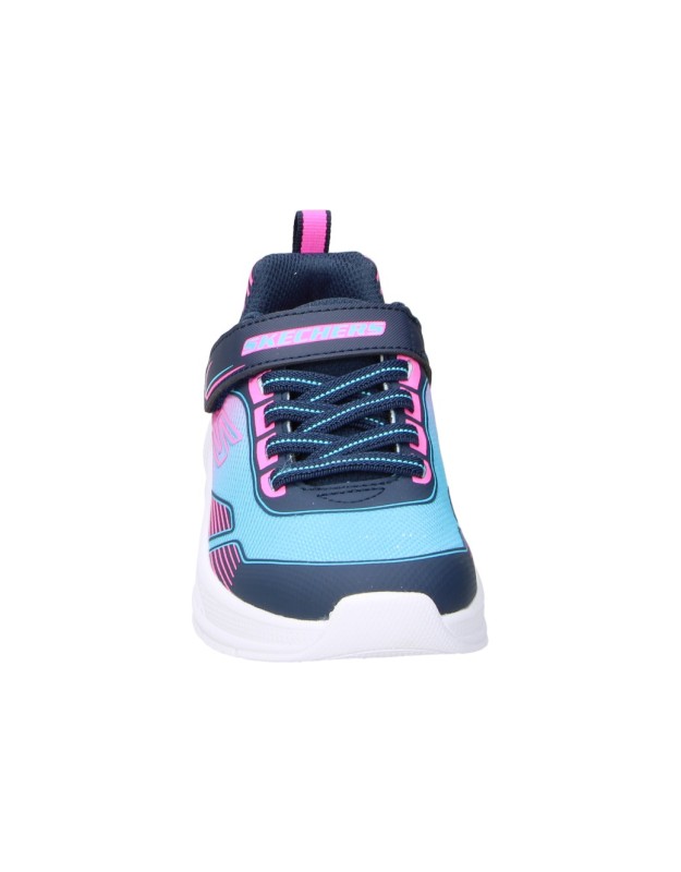 Zapatillas para niña SKECHERS 303657l-nvmt azul