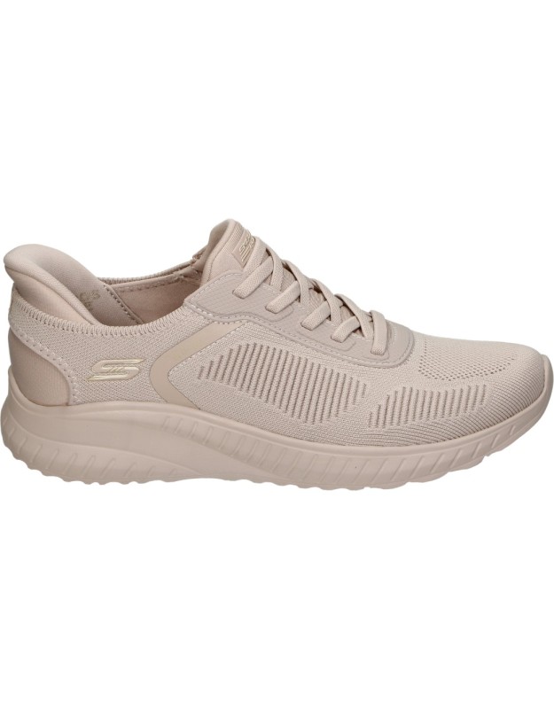 Zapatilla Skechers Slip-ins: BOBS Sport Squad Chaos beige 117497-nat