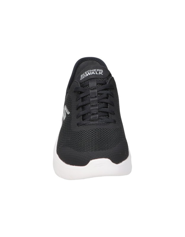 Zapatilla Skechers Go Walk Flex Grand Entry negra 124836-bkw