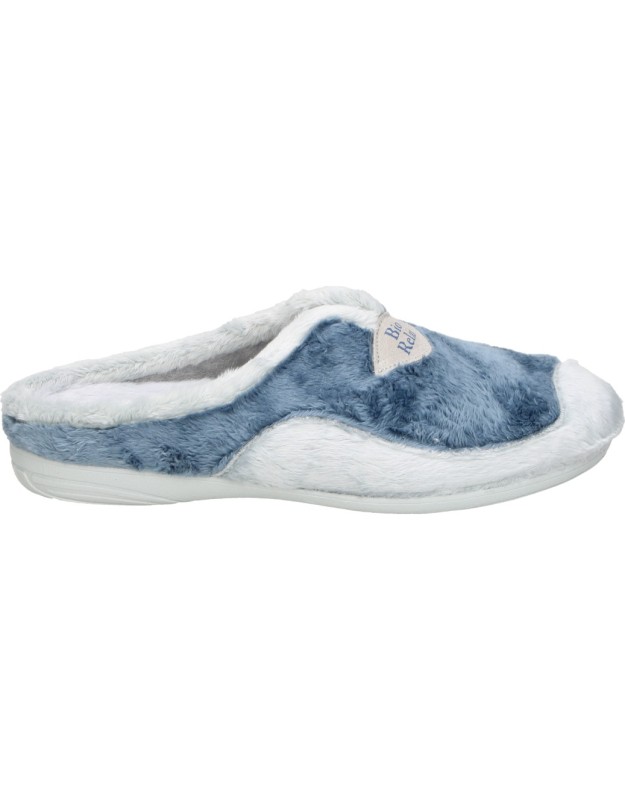 Zapatillas de casa destalonadas COSDAM 13127 azules