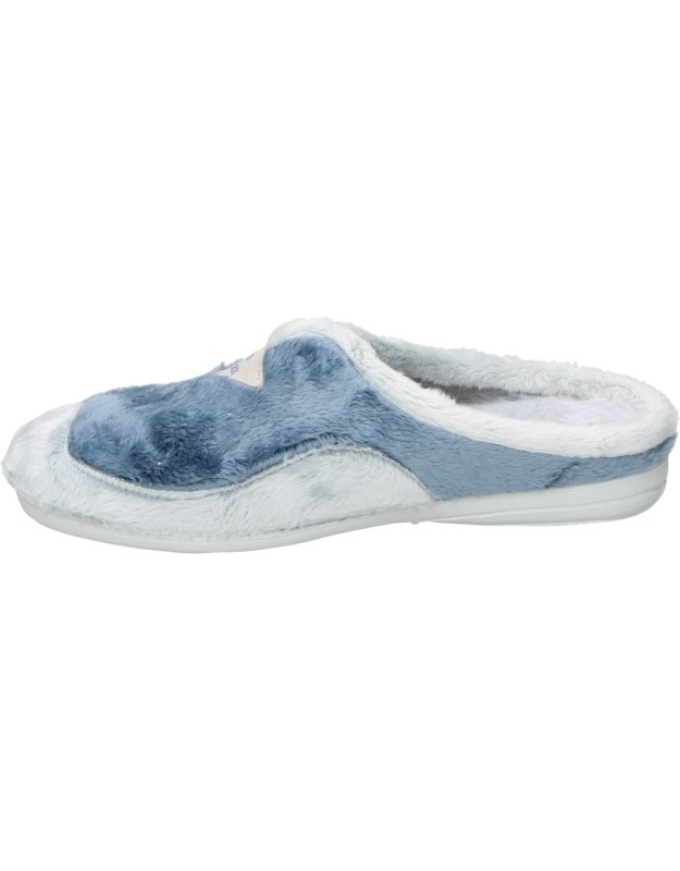 Zapatillas de casa destalonadas COSDAM 13127 azules