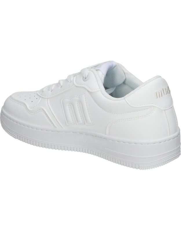 Zapatillas con plataforma Mustang Gravity 60724 blancas