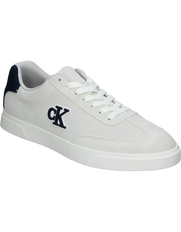 Zapatilla blanca CALVIN KLEIN hm0hm021250la para hombre