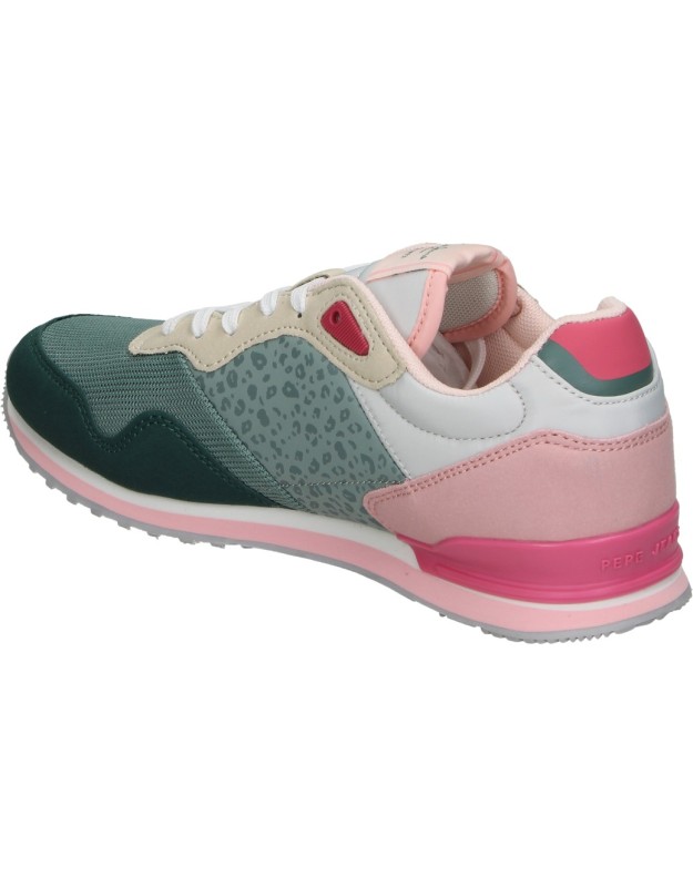 Zapatillas PEPE JEANS pgs400014-919 verdes y rosas para mujer