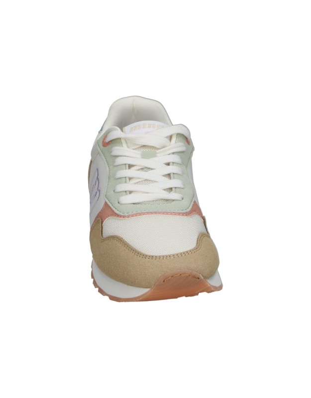 Zapatilla Mustang Joggo Classic 60909 beige para mujer