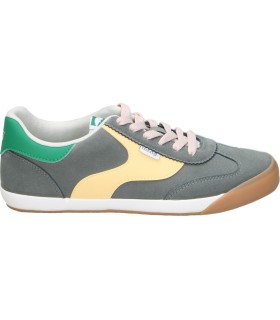 Zapatillas Mustang Court 60940 gris y multicolor para mujer