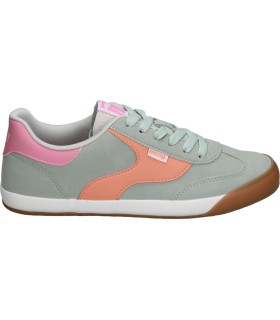 Zapatillas Mustang Court 60940 verdes y multicolor para mujer