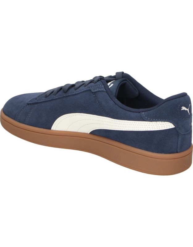 Zapatillas Puma Smash 3.0 azul marinas para hombre 390984-23