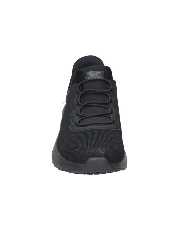 Zapatilla Skechers Slip-Ins Work: Squad Chaos SR Stivig negra 200254ec-blk