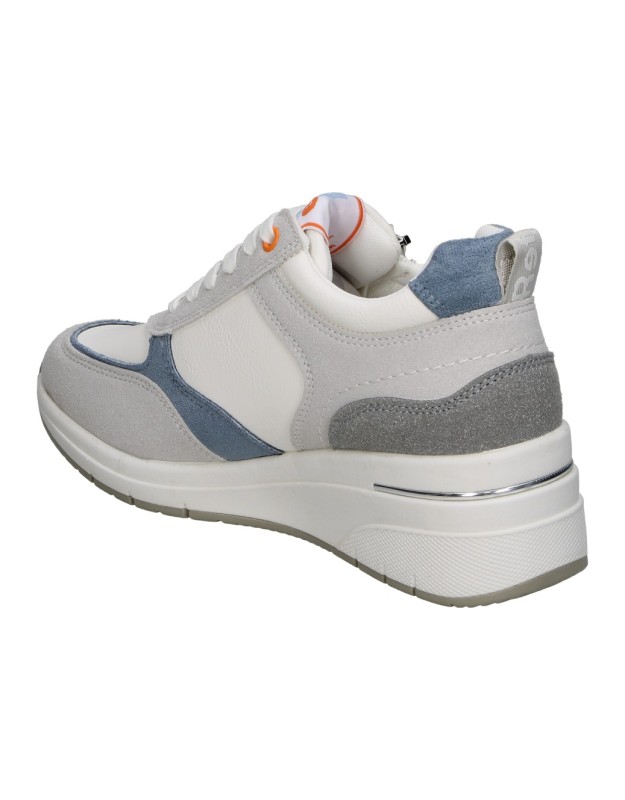 Zapatillas con cuña REFRESH 175051 beige para mujer