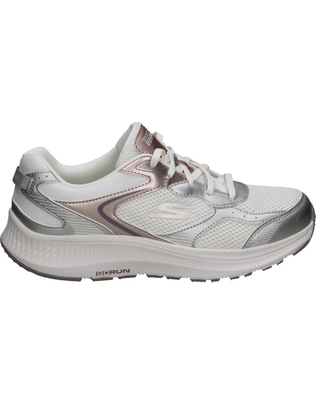zapatilla skechers go run consistent 20 hi light blanca 303964l-ofwt 39