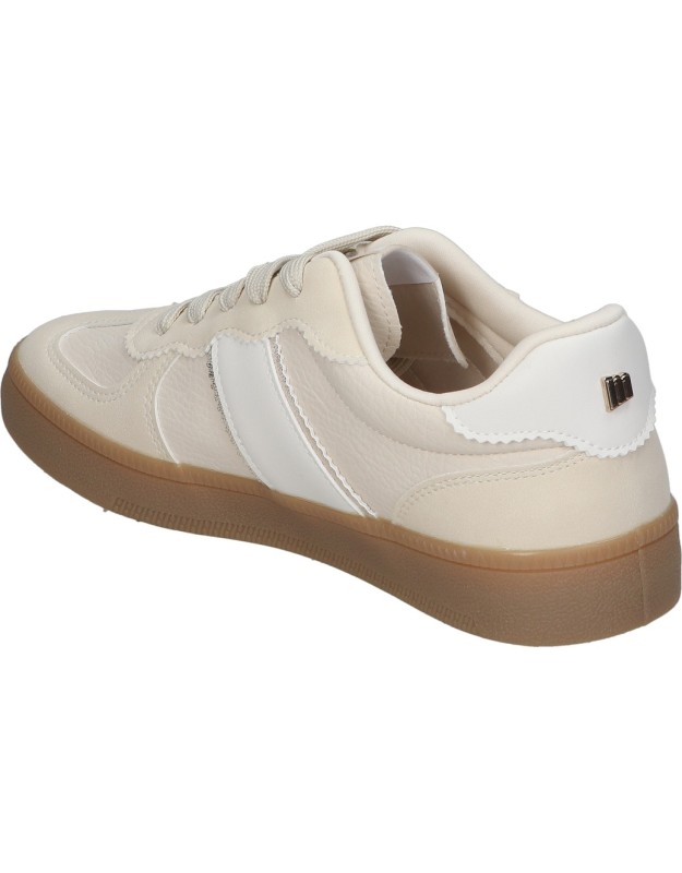 Zapatillas polipiel Mustang Roy 60860 en color arena para mujer